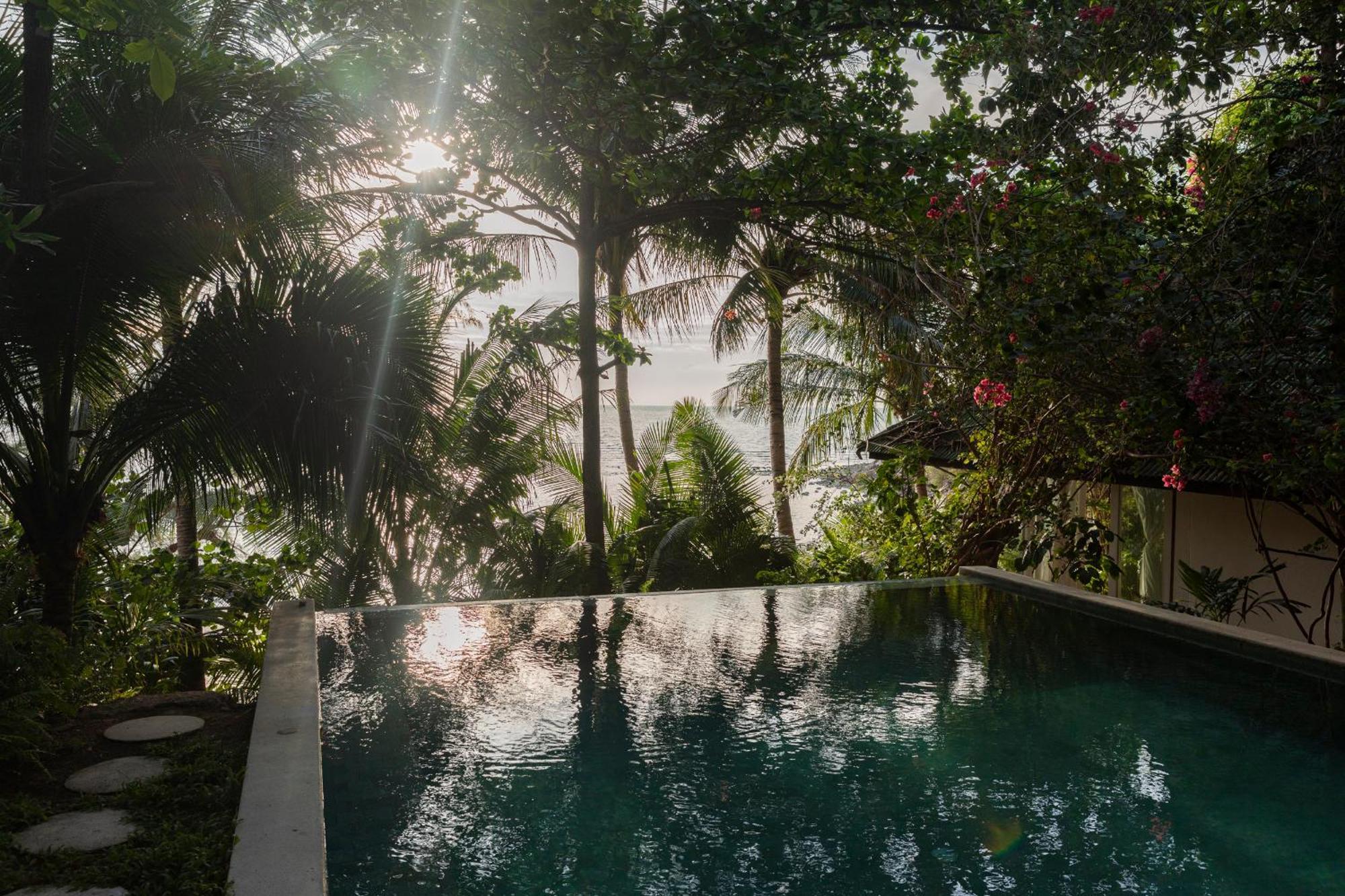 Coconut Beach Bungalows Chaloklum Luaran gambar