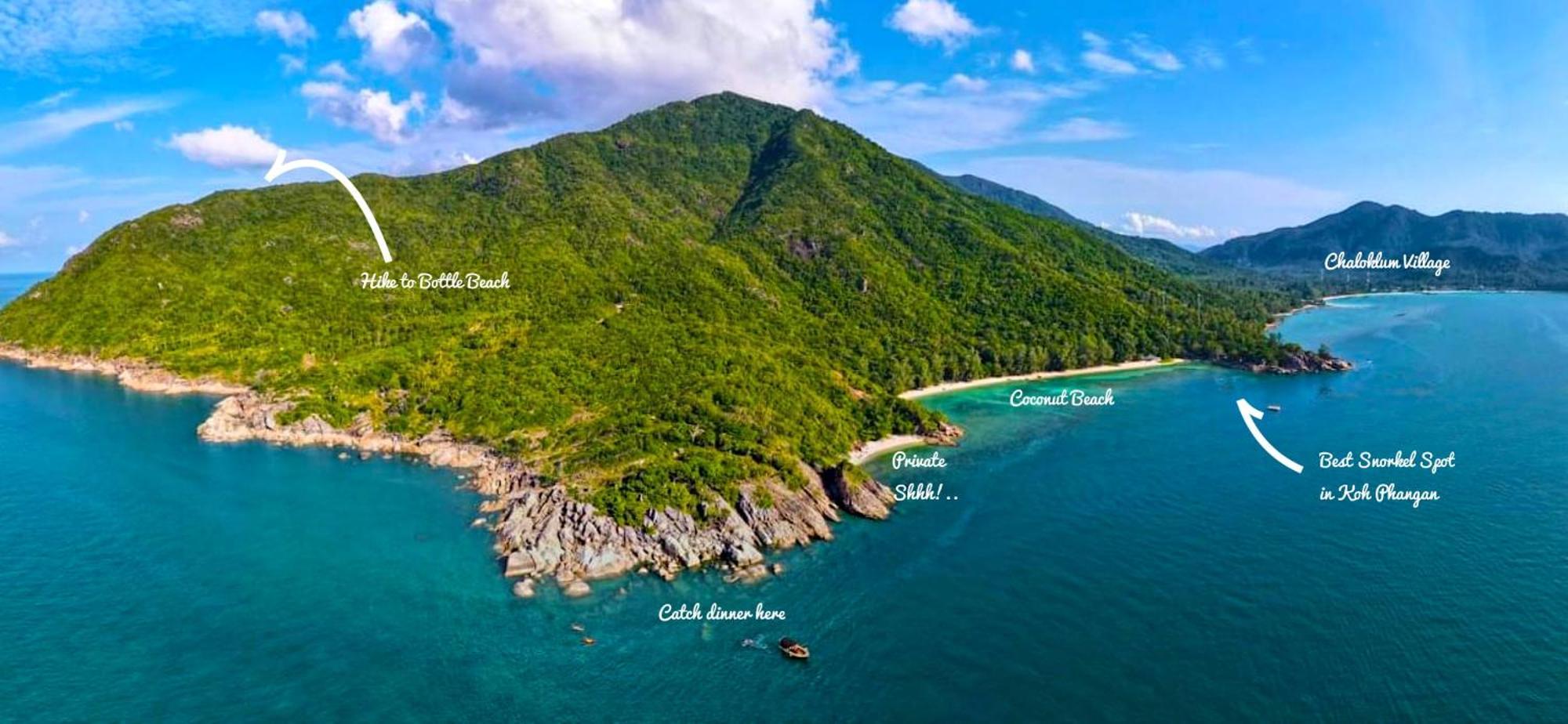 Coconut Beach Bungalows Chaloklum Luaran gambar